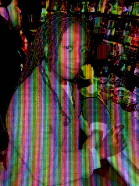 Oulijah Bruno, a dark skinned male with long hair and a great smile.